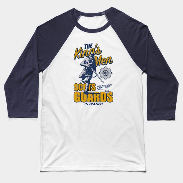 WW1 Scots Guards Baseball T-Shirt by TCP